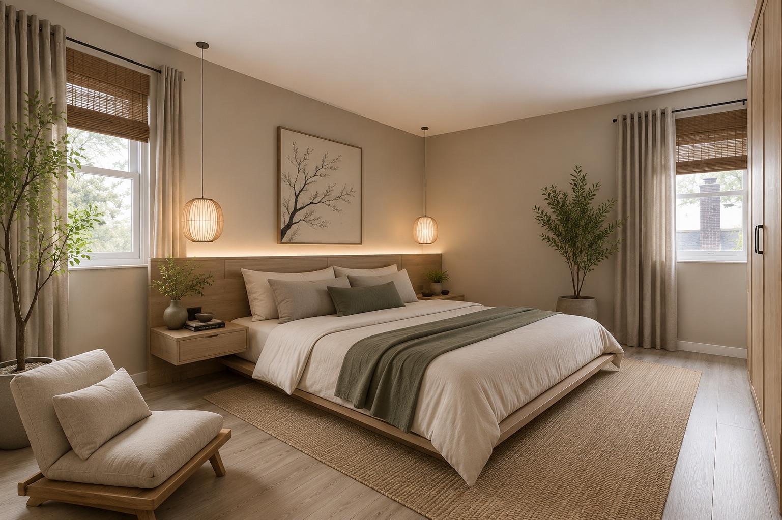 Room to Land, Primary Bedroom